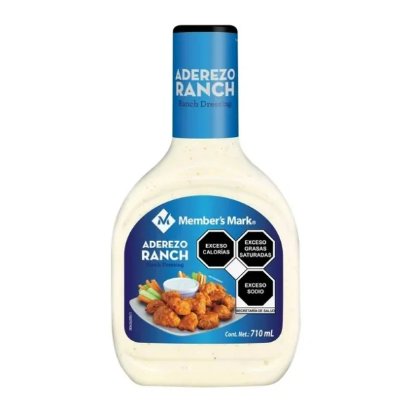 Aderezo Member's Mark Ranch 710 ml