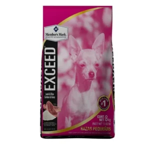 Alimento Seco para Perro Member's Mark Exceed Razas Pequeñas Cordero y Arroz 8 kg