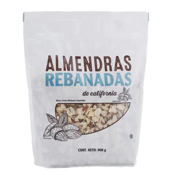 Almendras Rebanadas de California (908g)