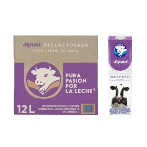 Alpura Leche Deslactosada (12pzs/1L)