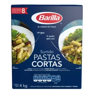 Barilla Surtido de Pastas Cortas (8pzs/500g)