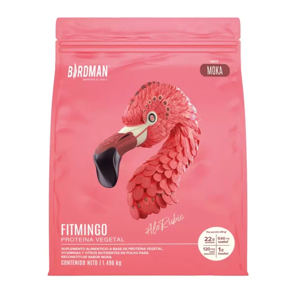Birdman Fitmingo Proteína Vegetal Sabor Moka (1.49kg)