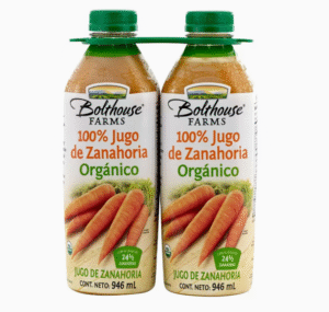 Bolthouse Farms Jugo de Zanahoria Orgánico (2pzs/946ml)
