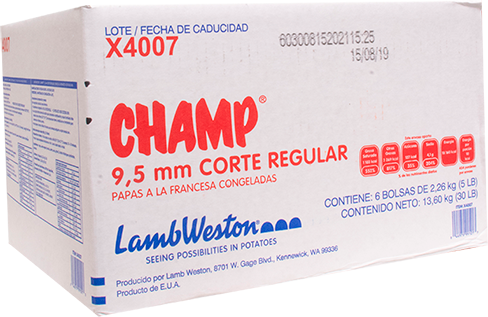 Champ Papas a la Francesa Corte Regular (13.6kg)