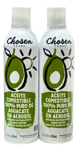 Chosen Foods Aceite de Aguacate (2pzs/419ml)