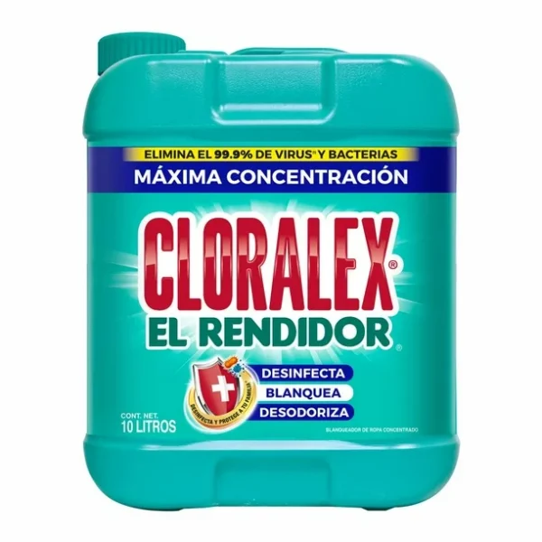 Cloralex Blanqueador Líquido El Rendidor (10L)