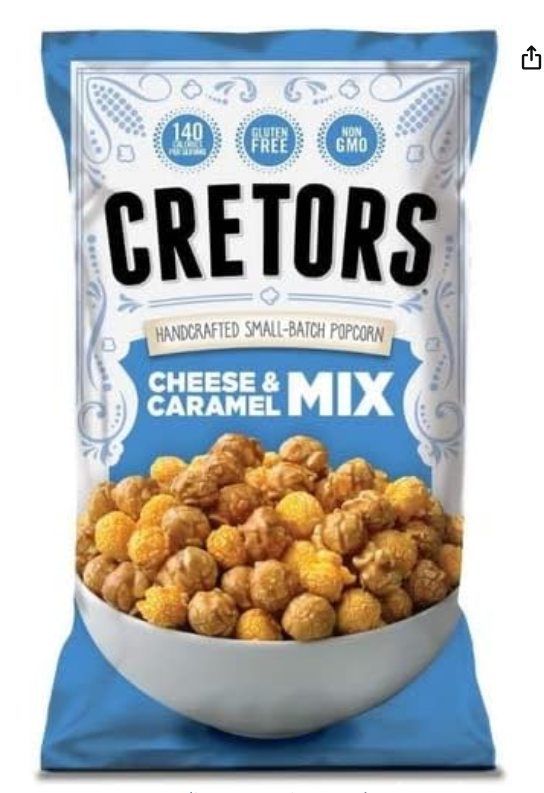 Cretors Palomitas De Maíz Chicago Queso y Caramelo Mix 737 g