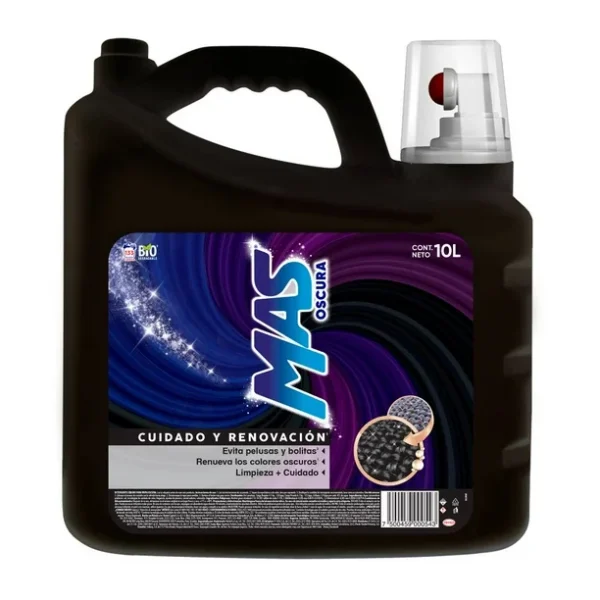 Detergente líquido Mas Oscura 10Lt