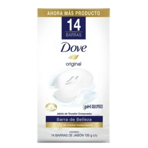 Dove Jabón en Barra (14pzs/135g)
