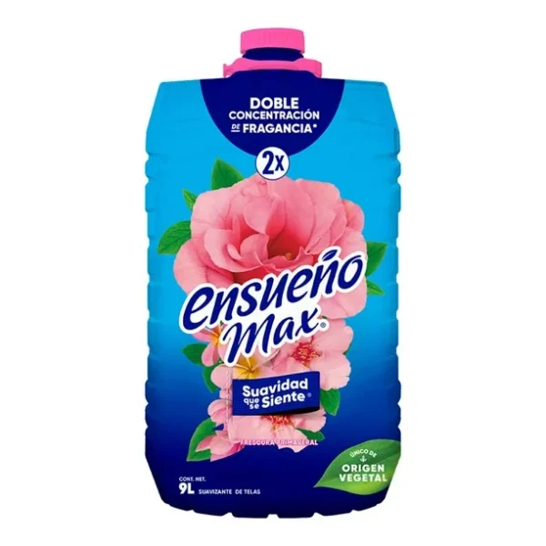 Ensueño Max Suavizante de Telas Frescura Primaveral (9L)