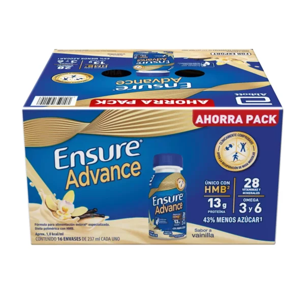 Ensure Advance Vainilla (16pzs/237ml)