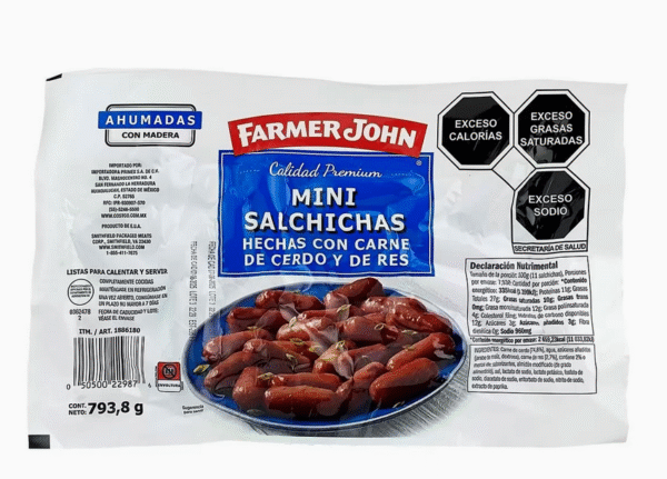 Farmer John · Mini salchichas de carne de cerdo y res (793,8 g)