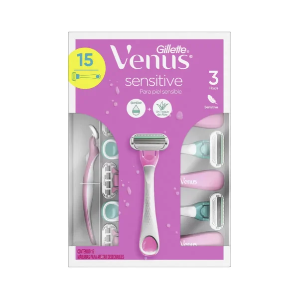 Gillette Venus Rastrillos para Mujer (15pzs)