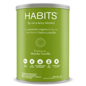Habits Proteína Vegetal Sabor Matcha Vainilla (1.22kg)