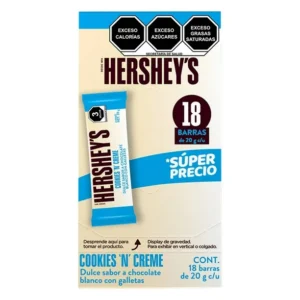 Hershey s Cookies N Creme Chocolate (18pzs/20g)