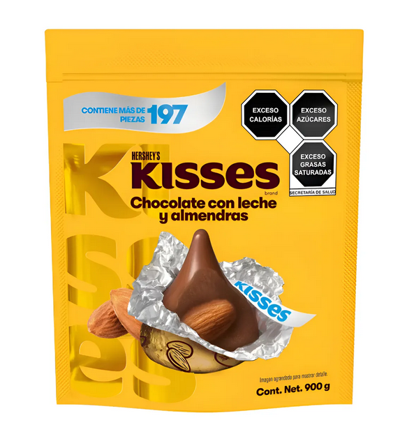 Hershey's Kisses Chocolates con Almendras (900g)