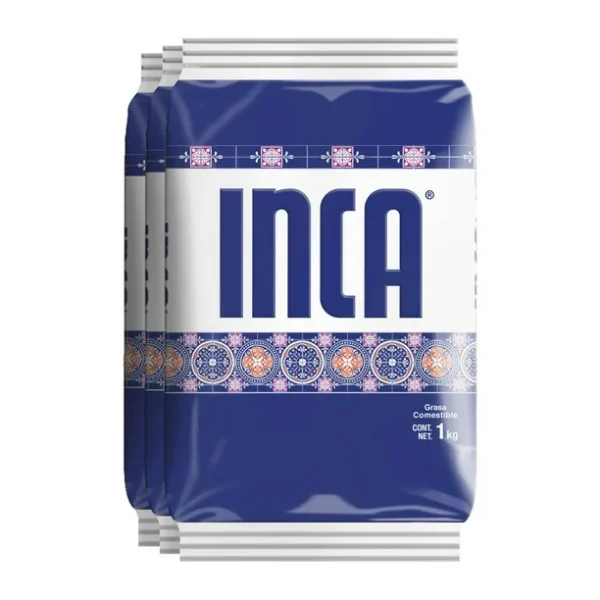 Inca Manteca Vegetal (3pzs/1kg)
