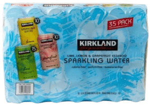 Agua Gasificada De Sabor Kirkland(35 Latas/355ml)
