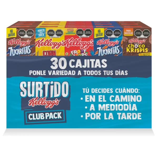 Kellog s Surtido de Cereales (30pzs)