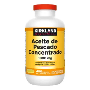 Kirkland Aceite de Pescado (400cap/1000mg)