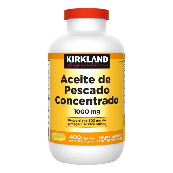 Kirkland Aceite de Pescado (400cap/1000mg)