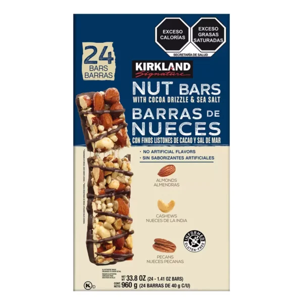 Kirkland Barras de Nueces (24pzs/40g)