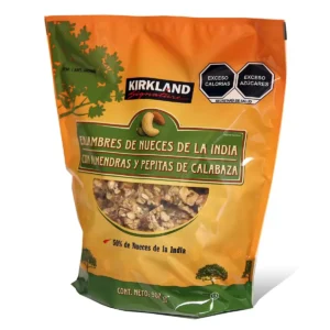 Kirkland Enjambres de Nueces de la Incia con Almendras y Semillas de Calabaza (907g)