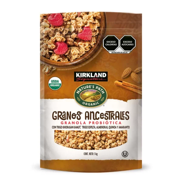 Kirkland Granola Orgánica Granos Ancestrales (1kg)