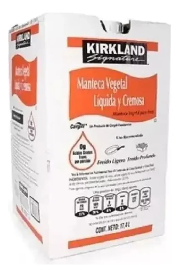 Kirkland Manteca Vegetal (17.4L)