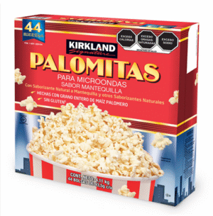 Kirkland Palomitas Sabor Mantequilla (44 pzas/93.5 g)