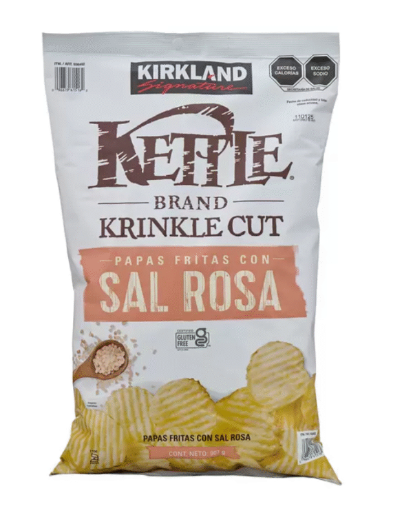 Kirkland Papas Fritas Con Sal Rosa (907g)