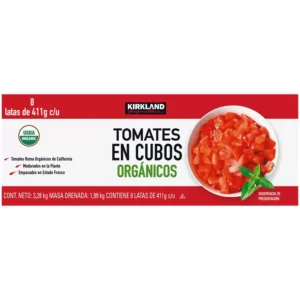 Kirkland Tomates en Cubos (8pzs/411g)