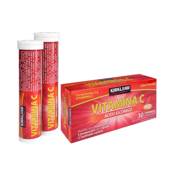 kirkland Vitamina C (2tubos/15tab)kirkland Vitamina C (2tubos/15tab)