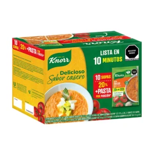 Knorr Sopas Surtidas (10pzs/115g)