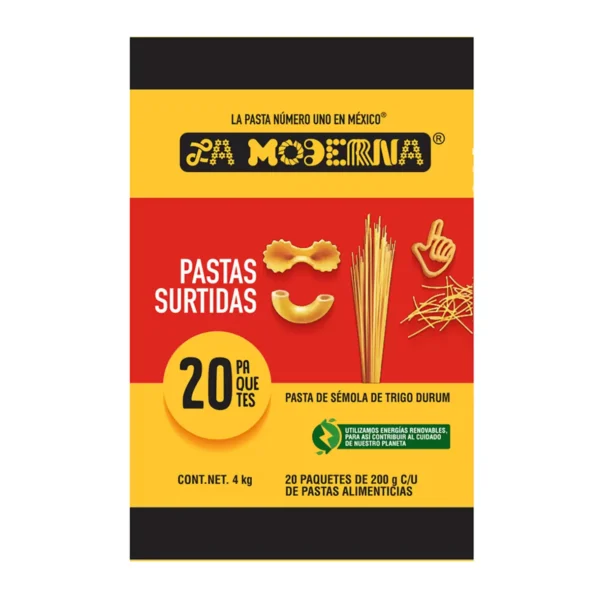 La Moderna Pastas Surtidas (20pzs/200g)