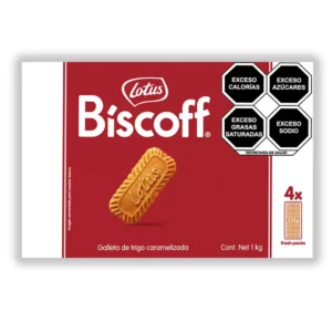 Lotus Biscoff Galletas de Trigo Caramelizada (4paq/250g)