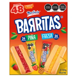 Marinela Barritas Fresa y Piña (48pzs/55g)