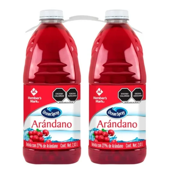 Members Mark Jugo de Arándano Ocean Spray (2pzs/2.83L)