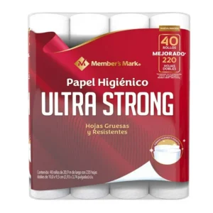 Members Mark Papel Higiénico Ultra Strong (40rollos)