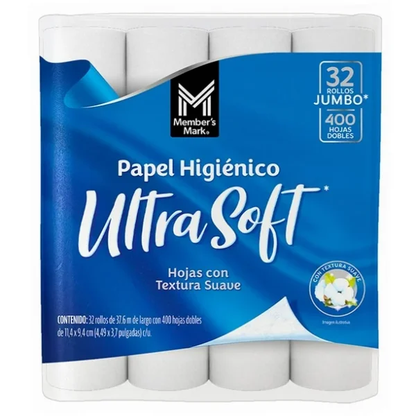 Members Mark Papel Higiénico Ultra Suave (32rollos)