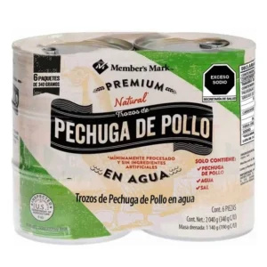 Members Mark Pechuga de Pollo Enlatado (6pzs/340g)