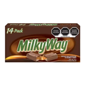 Milky Way Chocolate con Caramelo (14pzs/48g)