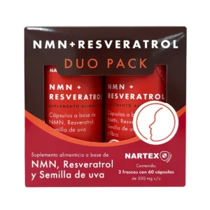 NMN + Resveratrol (2paq/60cap)