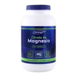Naturagel Citrato de Magnesio con Omega 3 (160cap)