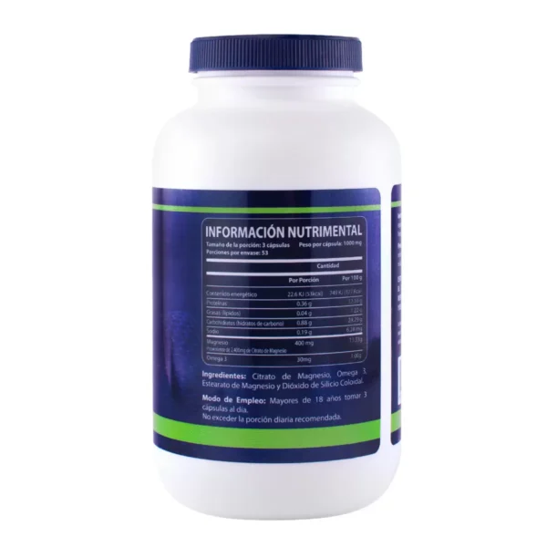 Naturagel Citrato de Magnesio con Omega 3 (160cap)