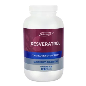 Naturagel Resveratrol con Vitamina E y Colágeno (160cap)