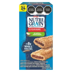 Nutri Grain Barras Rellenas (24pzs/37g)