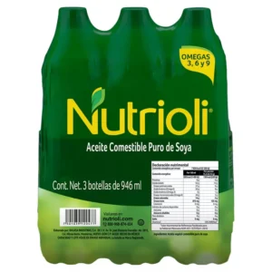 Nutrioli Aceite de Soya (3pzs/949ml)