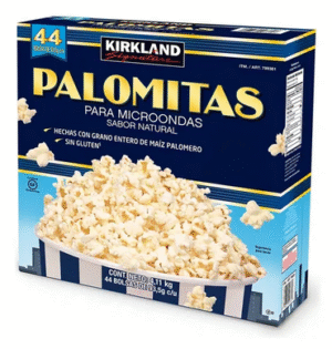 Kirkland Palomitas Sabo Natural (44 pzas/93.5 g)