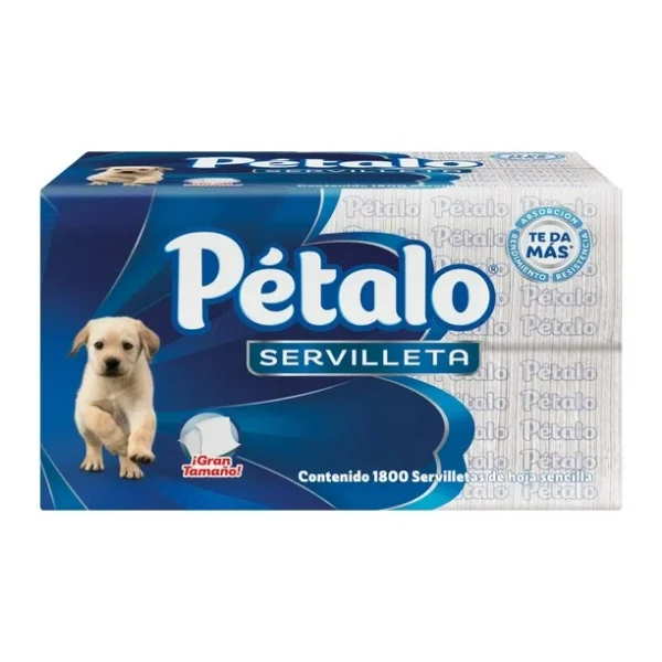 Petalo Servilleta Hola Sencilla (4paq/450pzs)